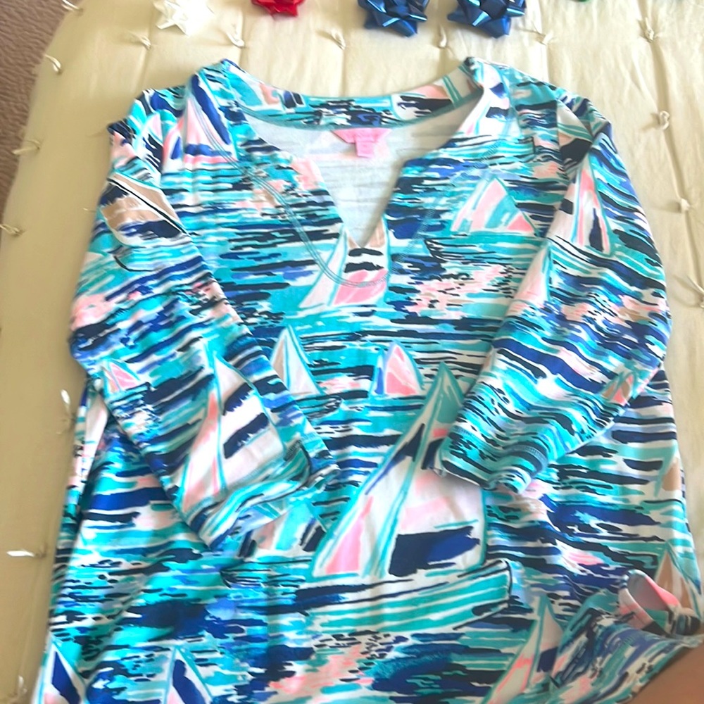 Lily Pulitzer Sailboat Shirt